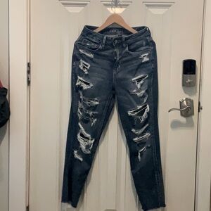 American Eagle stretch mom jeans